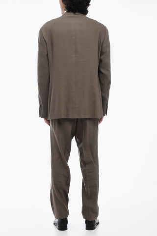 Half-lined ACADEMY Suit with Flap Pockets