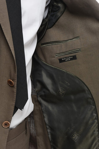 Half-lined ACADEMY Suit with Flap Pockets