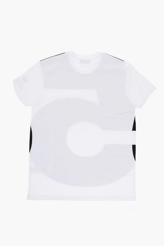 Crew-Neck COOL FIT T-shirt with Maxi Contrast Detailing