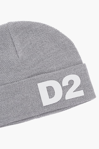 Solid Color Beanie with Embossed Logo