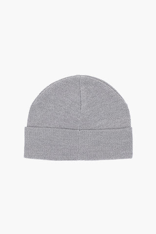 Solid Color Beanie with Embossed Logo