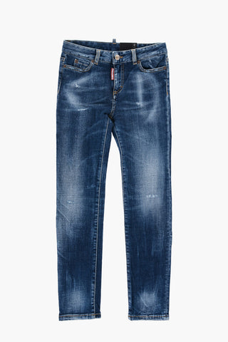 Medium-Waisted Stretch Denim TWIGGY Jeans