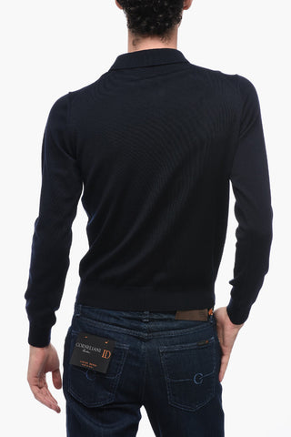 Polo Neck Virgin Wool Sweater