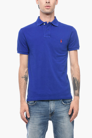 Piquet Cotton Polo with Embroidered Logo