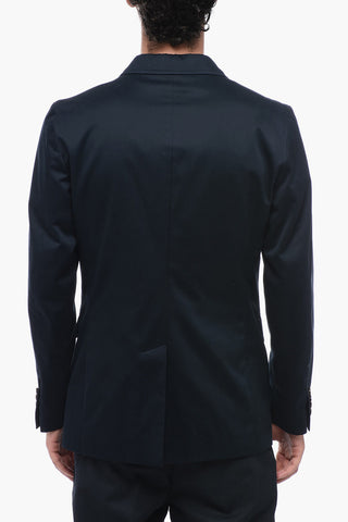 Blazer Monopetto Con Tasche Ad Aletta