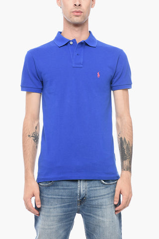 Piquet Cotton Polo with Embroidered Logo