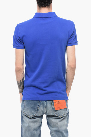 Piquet Cotton Polo with Embroidered Logo