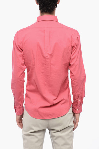 Button-down Twill Cotton Shirt