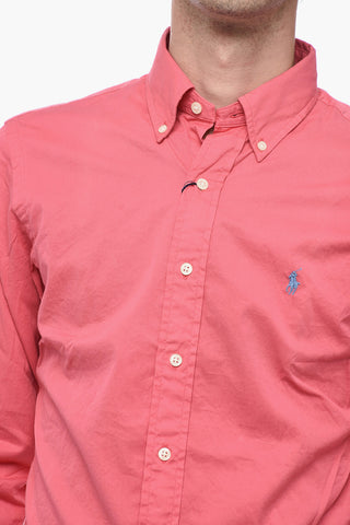 Button-down Twill Cotton Shirt