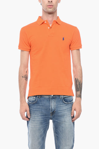 Bouclè Cotton Slim Fit Polo