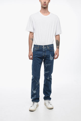 3.PARADIS Straight Leg Printed Jeans 18cm L.32