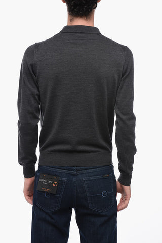 Polo Neck Virgin Wool Sweater