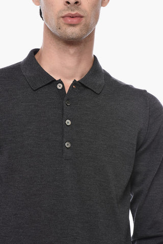 Polo Neck Virgin Wool Sweater