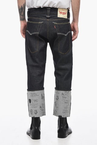 JUNYA WATANABE Crop Jeans with Designed Cuff 20cm L26