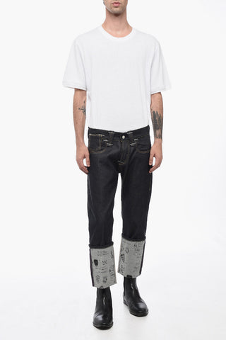 JUNYA WATANABE Crop Jeans with Designed Cuff 20cm L26