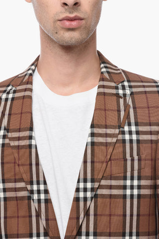 Blazer Monopetto Tartan