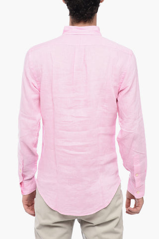 Button-down Pure Linen Shirt