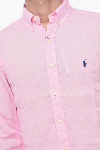 Button-down Pure Linen Shirt