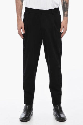 CC COLLECTION Pantaloni ad 1 Pince in Jersey