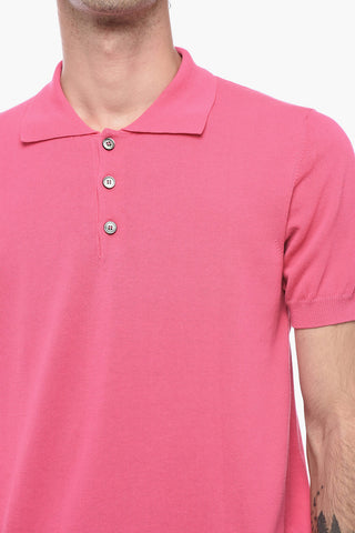 Polo Neck Cotton Sweater