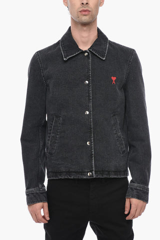 Denim jacket With Embroidery