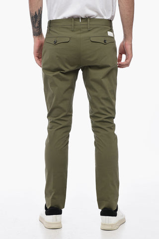Chino Pants with Logo Patch