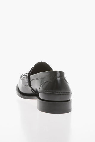 Leather PEMBREY Loafers With Stitch Detail