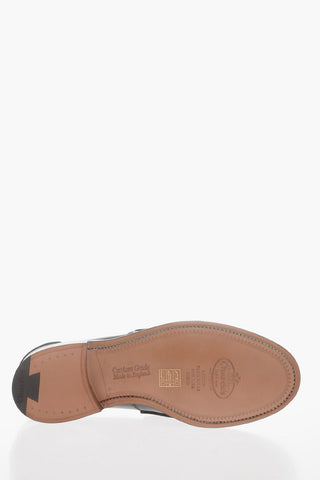 Leather PEMBREY Loafers With Stitch Detail