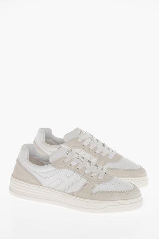 Leather H630 Sneakers with Nabuk Inserts