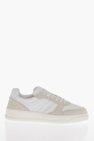 Leather H630 Sneakers with Nabuk Inserts