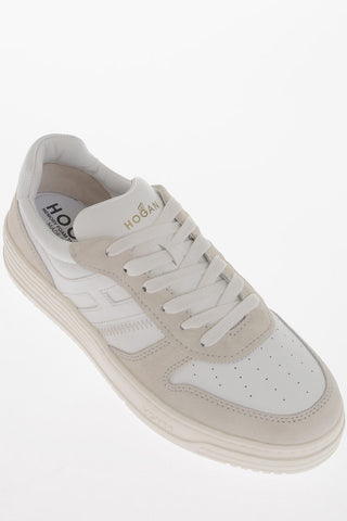Leather H630 Sneakers with Nabuk Inserts
