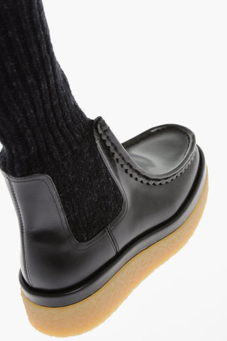 Socks JAMIE Boots with Knited Detail