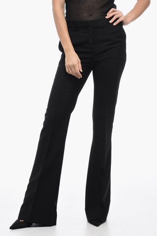 Pantaloni In Lana Flare Fit 