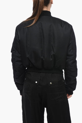 Bomber Cropped HOLY Con Ricamo