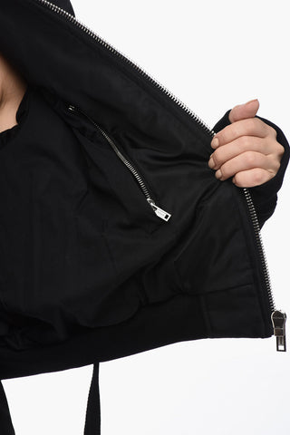 Bomber Cropped HOLY Con Ricamo