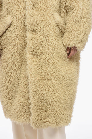 MM6 Cappotto In Ecopelliccia Oversize Fit