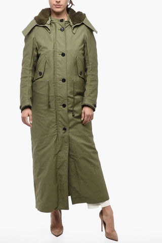 Padded Parka With Removable Hood