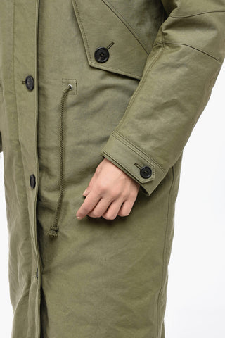 Padded Parka With Removable Hood