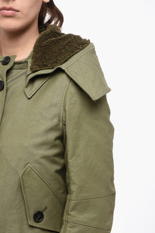 Padded Parka With Removable Hood