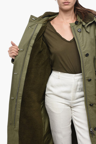 Padded Parka With Removable Hood