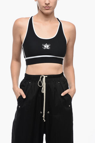 Printed VIBE Cropped Top