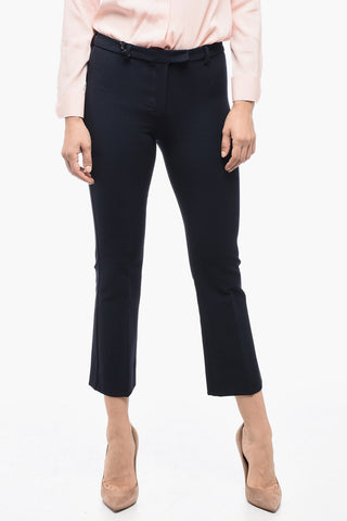 S Pantaloni Cropped Fit UMANITA in Misto Cotone
