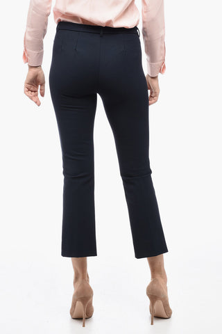 S Pantaloni Cropped Fit UMANITA in Misto Cotone