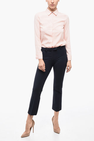 S Pantaloni Cropped Fit UMANITA in Misto Cotone