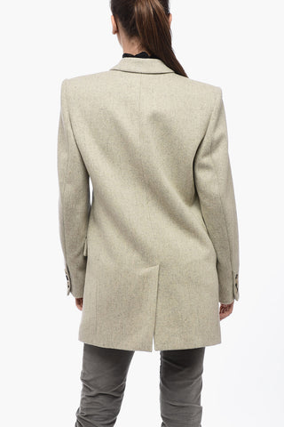 Double Breasted Coat With Flap Pockets