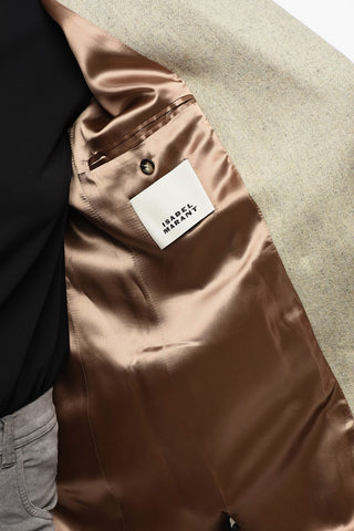 Double Breasted Coat With Flap Pockets