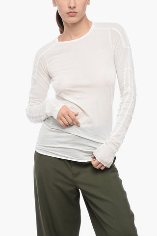 DRKSHDW Cotton SCARNIFICATION Long Sleeved T-shirt