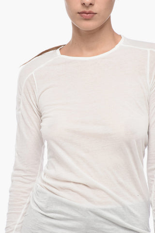 DRKSHDW Cotton SCARNIFICATION Long Sleeved T-shirt