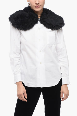 Long Sleeved Shirt With Statement Collar