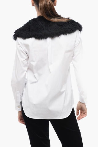 Long Sleeved Shirt With Statement Collar